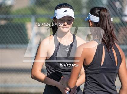 Thumbnail 2 in Westview vs Rancho Bernardo (CIF SDS Doubles Finals) photogallery.