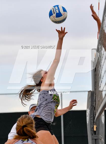 Thumbnail 3 in Salpointe Catholic vs Canyon Del Oro @ Casteel (AIA Division II State Championship Semifinals) photogallery.