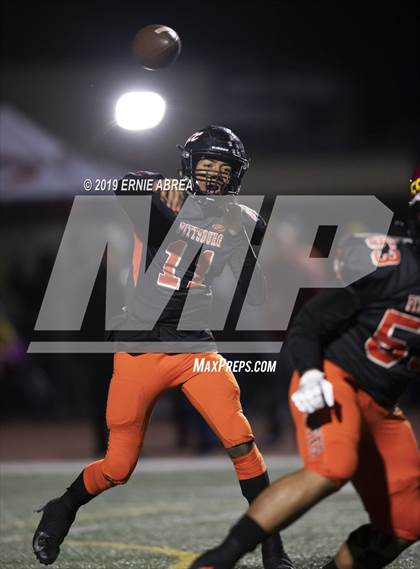 Thumbnail 2 in Liberty @ Pittsburg (CIF NCS D1 Semifinal) photogallery.