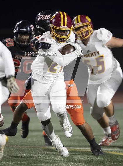 Thumbnail 3 in Liberty @ Pittsburg (CIF NCS D1 Semifinal) photogallery.