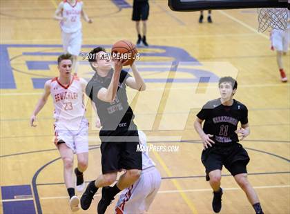 Thumbnail 2 in Greensburg Central Catholic vs. Sewickley Academy (PIAA Class 2A Quarterfinal) photogallery.