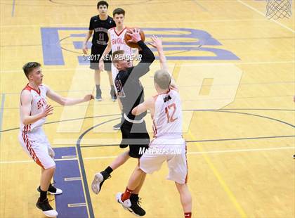 Thumbnail 2 in Greensburg Central Catholic vs. Sewickley Academy (PIAA Class 2A Quarterfinal) photogallery.