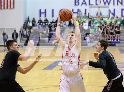 Thumbnail 2 in Greensburg Central Catholic vs. Sewickley Academy (PIAA Class 2A Quarterfinal) photogallery.