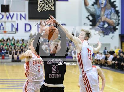 Thumbnail 1 in Greensburg Central Catholic vs. Sewickley Academy (PIAA Class 2A Quarterfinal) photogallery.