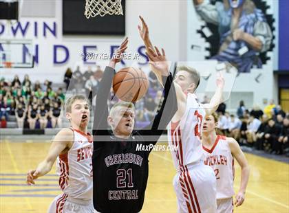 Thumbnail 2 in Greensburg Central Catholic vs. Sewickley Academy (PIAA Class 2A Quarterfinal) photogallery.