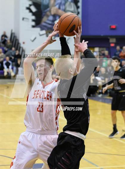 Thumbnail 1 in Greensburg Central Catholic vs. Sewickley Academy (PIAA Class 2A Quarterfinal) photogallery.