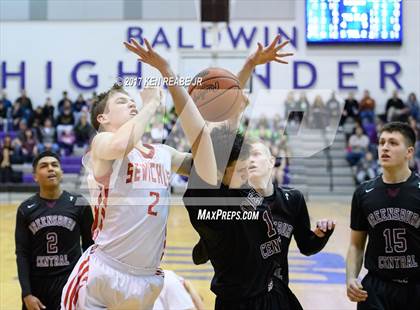 Thumbnail 2 in Greensburg Central Catholic vs. Sewickley Academy (PIAA Class 2A Quarterfinal) photogallery.