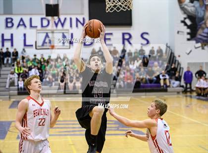 Thumbnail 3 in Greensburg Central Catholic vs. Sewickley Academy (PIAA Class 2A Quarterfinal) photogallery.