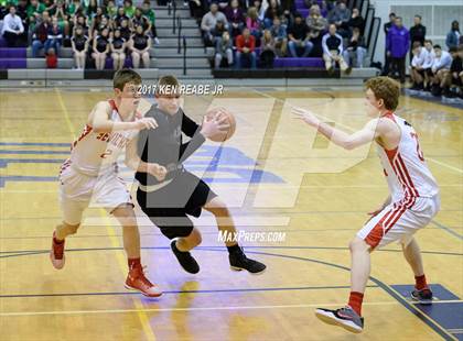 Thumbnail 2 in Greensburg Central Catholic vs. Sewickley Academy (PIAA Class 2A Quarterfinal) photogallery.