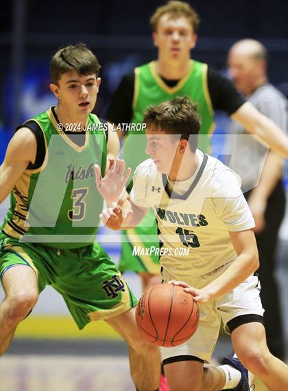 Thumbnail 1 in Batavia Notre Dame vs Arkport-Canaseraga (NYSPHYSAA Section 5 Class C3 Final)  photogallery.