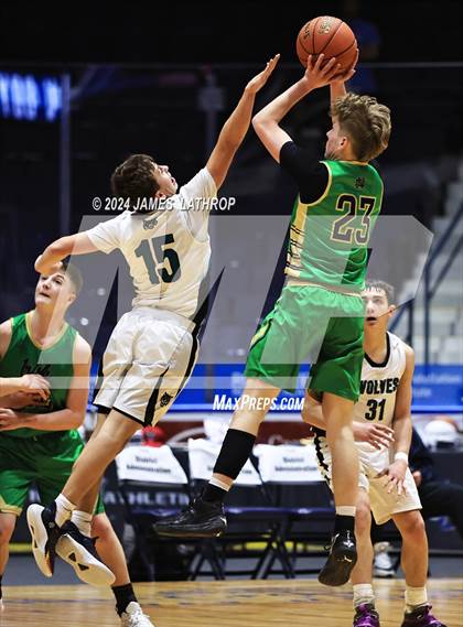 Thumbnail 1 in Batavia Notre Dame vs Arkport-Canaseraga (NYSPHYSAA Section 5 Class C3 Final)  photogallery.