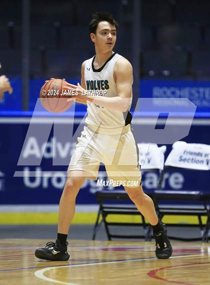 Thumbnail 2 in Batavia Notre Dame vs Arkport-Canaseraga (NYSPHYSAA Section 5 Class C3 Final)  photogallery.