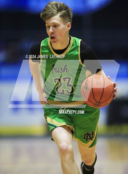 Thumbnail 2 in Batavia Notre Dame vs Arkport-Canaseraga (NYSPHYSAA Section 5 Class C3 Final)  photogallery.
