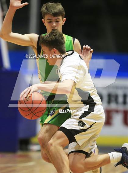 Thumbnail 2 in Batavia Notre Dame vs Arkport-Canaseraga (NYSPHYSAA Section 5 Class C3 Final)  photogallery.