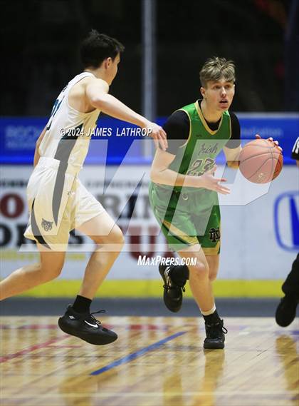 Thumbnail 2 in Batavia Notre Dame vs Arkport-Canaseraga (NYSPHYSAA Section 5 Class C3 Final)  photogallery.