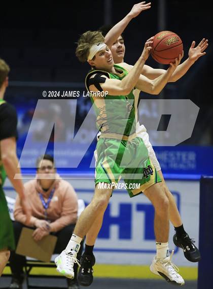 Thumbnail 1 in Batavia Notre Dame vs Arkport-Canaseraga (NYSPHYSAA Section 5 Class C3 Final)  photogallery.