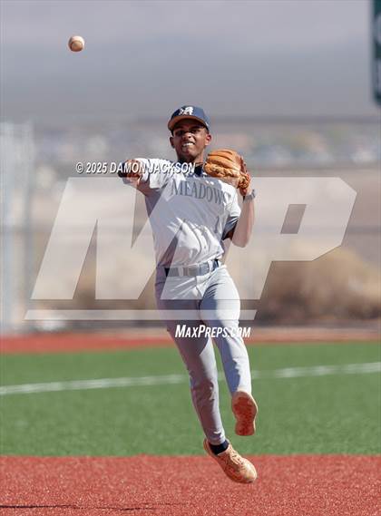 Thumbnail 2 in The Meadows School vs Virgin Valley (2025 NIAA 3A Southern Playoffs) photogallery.