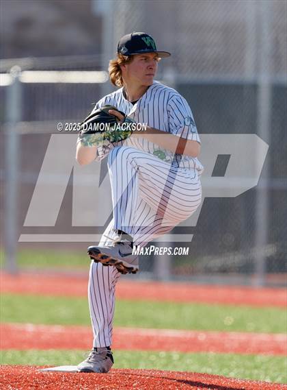 Thumbnail 1 in The Meadows School vs Virgin Valley (2025 NIAA 3A Southern Playoffs) photogallery.
