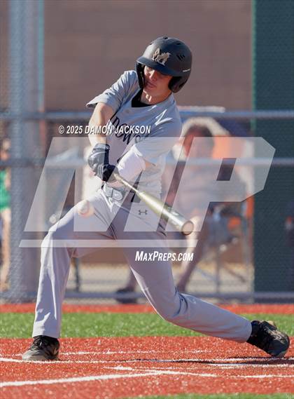 Thumbnail 1 in The Meadows School vs Virgin Valley (2025 NIAA 3A Southern Playoffs) photogallery.