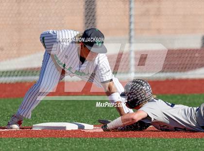 Thumbnail 1 in The Meadows School vs Virgin Valley (2025 NIAA 3A Southern Playoffs) photogallery.