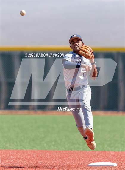 Thumbnail 2 in The Meadows School vs Virgin Valley (2025 NIAA 3A Southern Playoffs) photogallery.