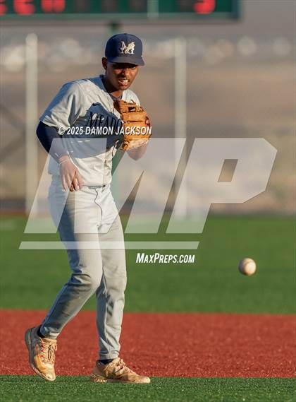 Thumbnail 2 in The Meadows School vs Virgin Valley (2025 NIAA 3A Southern Playoffs) photogallery.