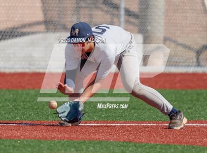 Thumbnail 1 in The Meadows School vs Virgin Valley (2025 NIAA 3A Southern Playoffs) photogallery.