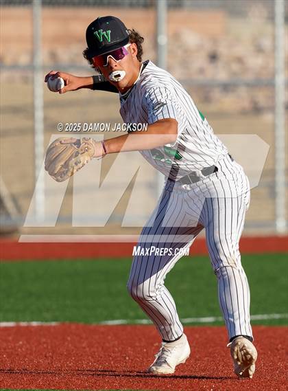 Thumbnail 3 in The Meadows School vs Virgin Valley (2025 NIAA 3A Southern Playoffs) photogallery.