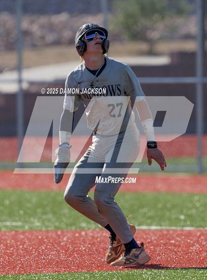 Thumbnail 2 in The Meadows School vs Virgin Valley (2025 NIAA 3A Southern Playoffs) photogallery.