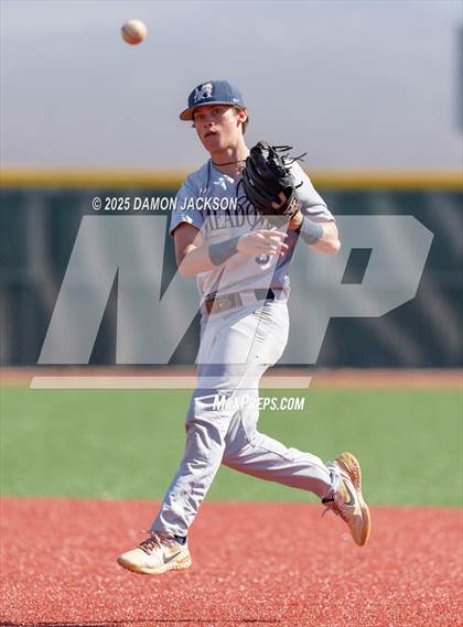 Thumbnail 1 in The Meadows School vs Virgin Valley (2025 NIAA 3A Southern Playoffs) photogallery.
