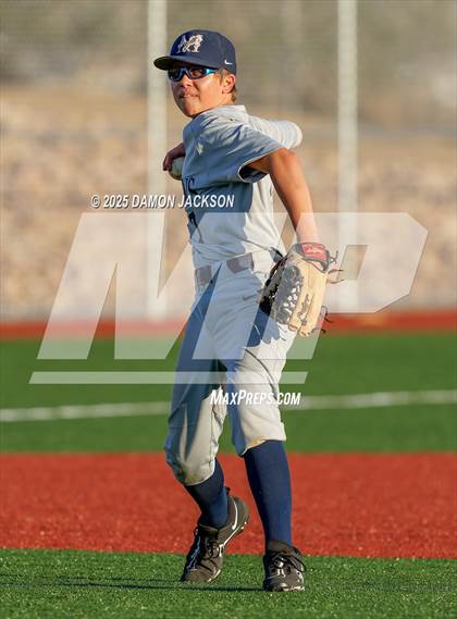 Thumbnail 2 in The Meadows School vs Virgin Valley (2025 NIAA 3A Southern Playoffs) photogallery.