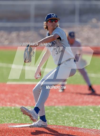 Thumbnail 1 in The Meadows School vs Virgin Valley (2025 NIAA 3A Southern Playoffs) photogallery.
