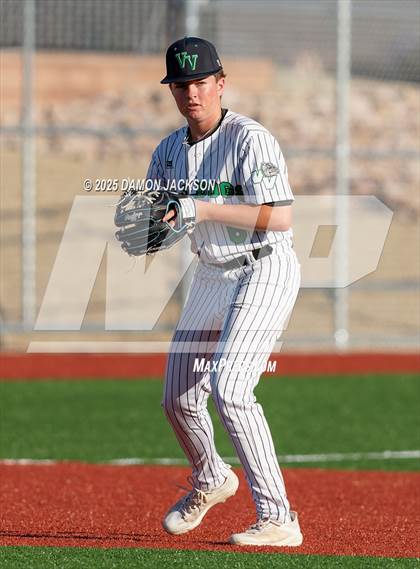 Thumbnail 2 in The Meadows School vs Virgin Valley (2025 NIAA 3A Southern Playoffs) photogallery.