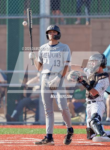 Thumbnail 2 in The Meadows School vs Virgin Valley (2025 NIAA 3A Southern Playoffs) photogallery.