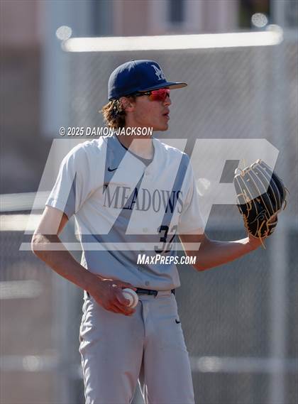 Thumbnail 2 in The Meadows School vs Virgin Valley (2025 NIAA 3A Southern Playoffs) photogallery.