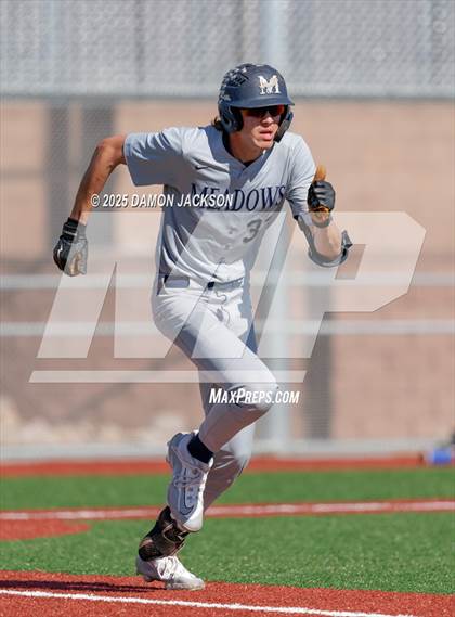 Thumbnail 1 in The Meadows School vs Virgin Valley (2025 NIAA 3A Southern Playoffs) photogallery.