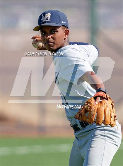 Thumbnail 3 in The Meadows School vs Virgin Valley (2025 NIAA 3A Southern Playoffs) photogallery.