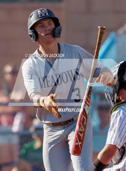 Thumbnail 1 in The Meadows School vs Virgin Valley (2025 NIAA 3A Southern Playoffs) photogallery.