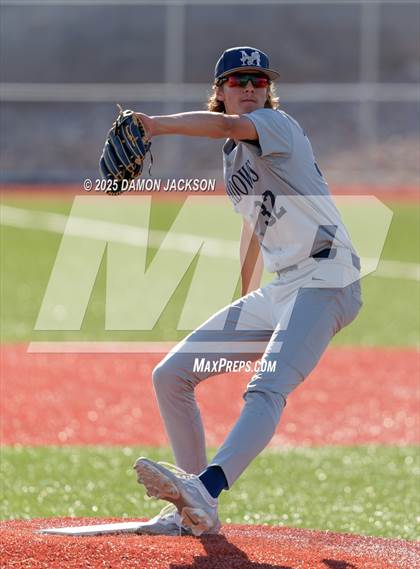 Thumbnail 1 in The Meadows School vs Virgin Valley (2025 NIAA 3A Southern Playoffs) photogallery.