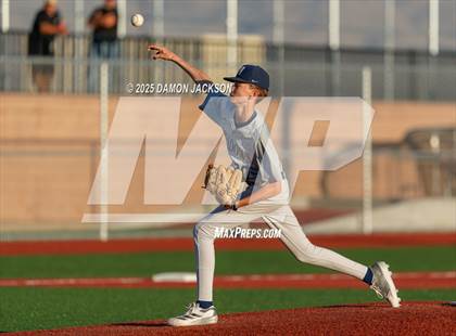 Thumbnail 2 in The Meadows School vs Virgin Valley (2025 NIAA 3A Southern Playoffs) photogallery.