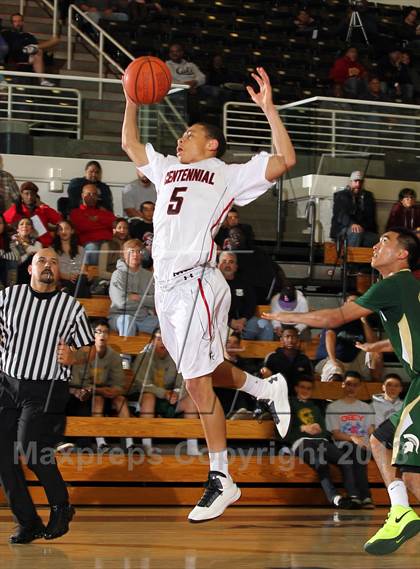 Thumbnail 2 in Damien vs Centennial (SoCal Shootout) photogallery.