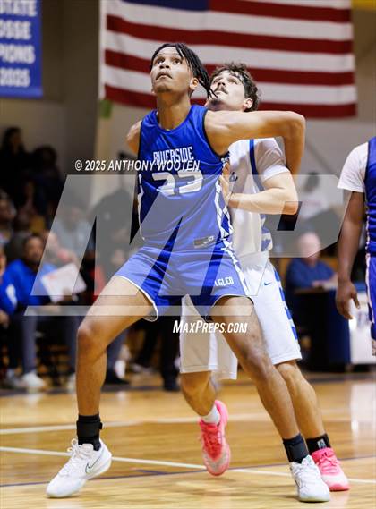 Thumbnail 1 in Riverside Christian Academy vs. Fayetteville Christian photogallery.