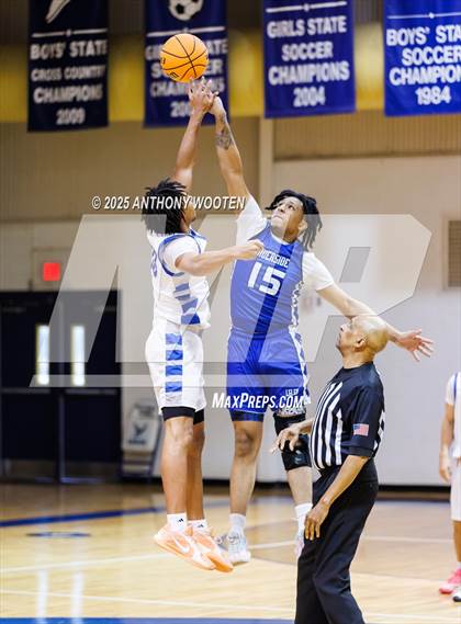 Thumbnail 1 in Riverside Christian Academy vs. Fayetteville Christian photogallery.