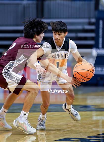 Thumbnail 2 in Pyramid Lake vs. Mineral County (NIAA 1A State Semifinals) photogallery.