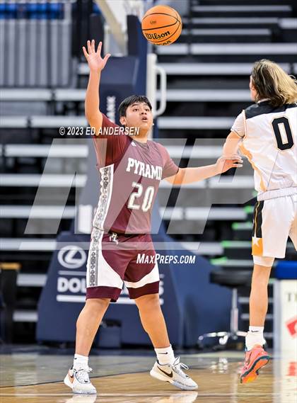 Thumbnail 1 in Pyramid Lake vs. Mineral County (NIAA 1A State Semifinals) photogallery.