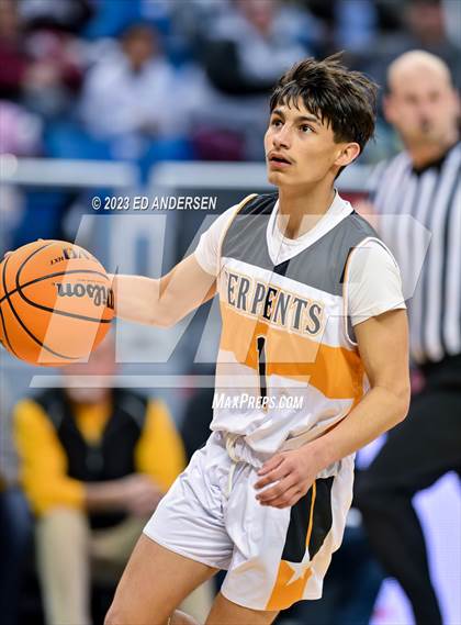 Thumbnail 1 in Pyramid Lake vs. Mineral County (NIAA 1A State Semifinals) photogallery.