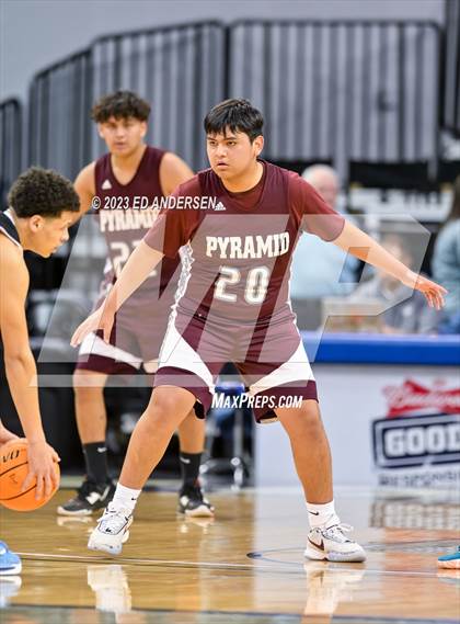 Thumbnail 2 in Pyramid Lake vs. Mineral County (NIAA 1A State Semifinals) photogallery.