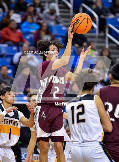 Thumbnail 1 in Pyramid Lake vs. Mineral County (NIAA 1A State Semifinals) photogallery.