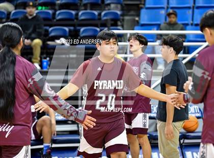Thumbnail 1 in Pyramid Lake vs. Mineral County (NIAA 1A State Semifinals) photogallery.