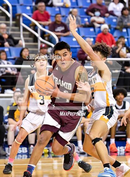 Thumbnail 1 in Pyramid Lake vs. Mineral County (NIAA 1A State Semifinals) photogallery.